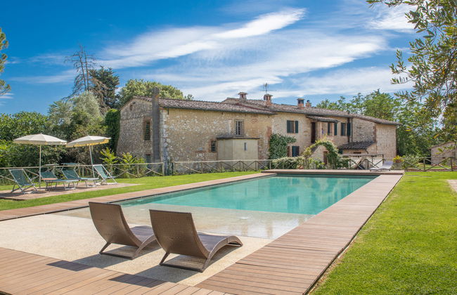 Apartamento de 1 quarto em Colle di Val d'Elsa com piscina e jardim - Foto 1