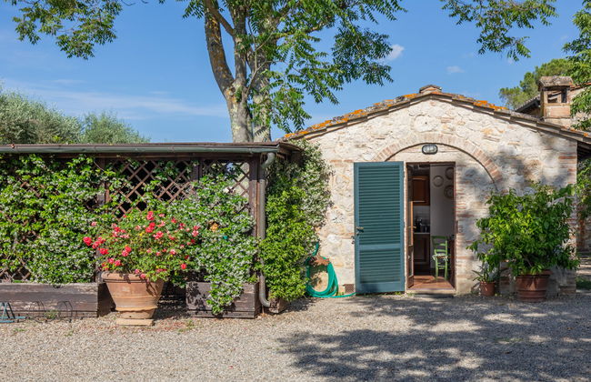 Casa de 2 quartos em Colle di Val d'Elsa com piscina e jardim - Foto 30