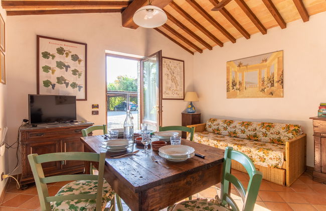 Casa de 2 quartos em Colle di Val d'Elsa com piscina e jardim - Foto 5