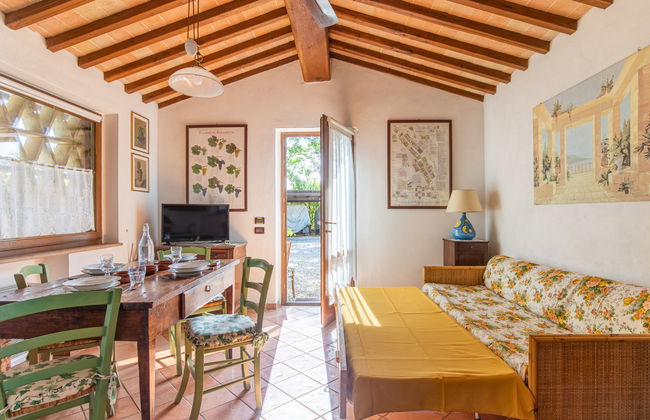 Casa de 2 quartos em Colle di Val d'Elsa com piscina e jardim - Foto 11