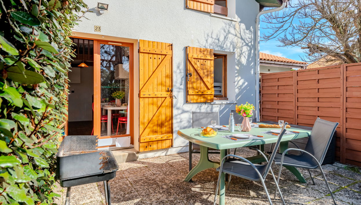 Apartment mit 3 Schlafzimmern in Mimizan mit terrasse - Foto 1