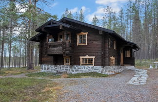 Foto 2 - Casa de 2 habitaciones en Kuusamo con sauna y vistas a la montaña