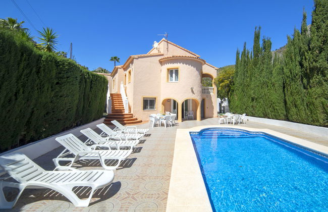 Casa con 7 camere da letto a Calp con piscina privata e giardino - Foto 27