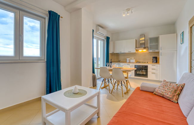 Apartment mit 2 Schlafzimmern in Mošćenička Draga mit schwimmbad und garten - Foto 6