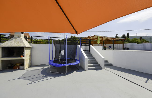 Apartamento de 4 quartos em Obrovac com piscina privada e terraço - Foto 18