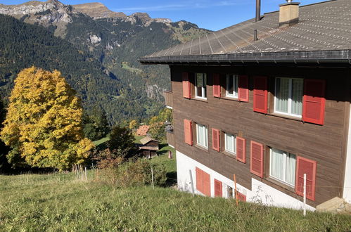 Foto 19 - Appartamento con 2 camere da letto a Lauterbrunnen con vista sulle montagne