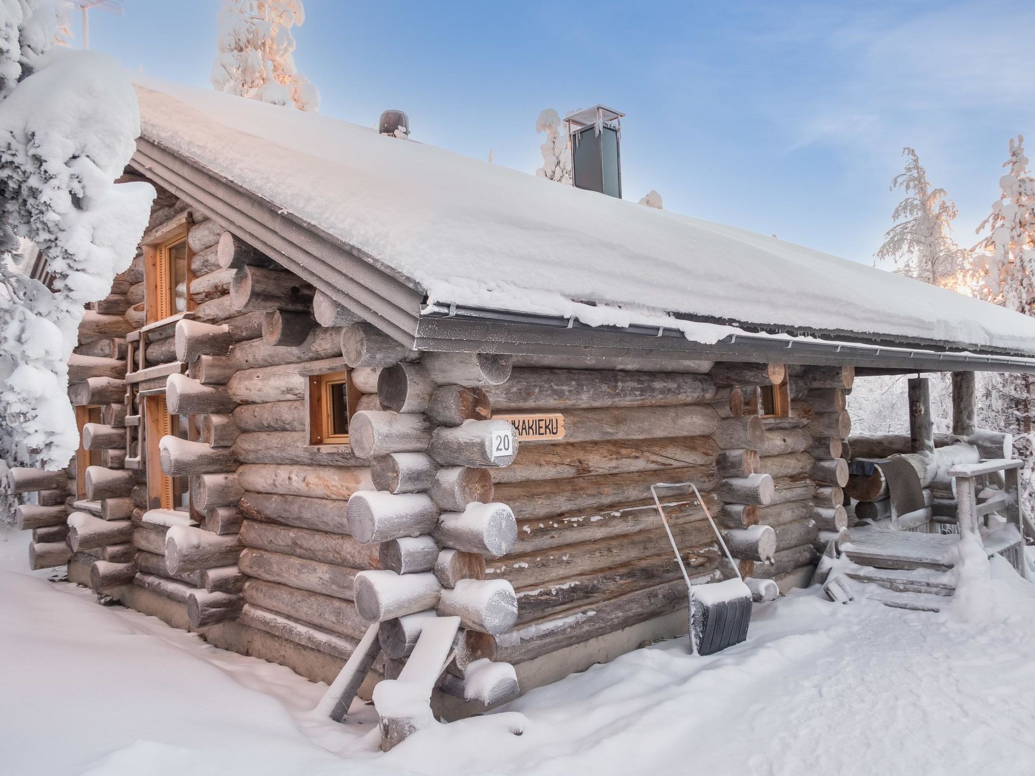 Foto 2 - Haus mit 3 Schlafzimmern in Kuusamo mit sauna und blick auf die berge