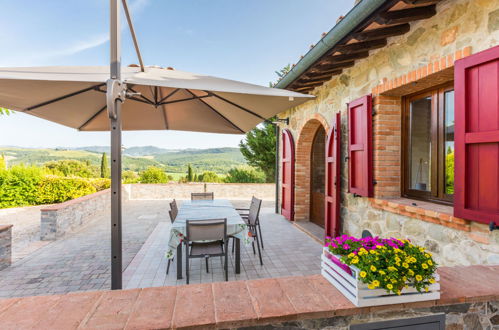 Foto 4 - Casa de 2 habitaciones en Montecatini Val di Cecina con piscina y jardín