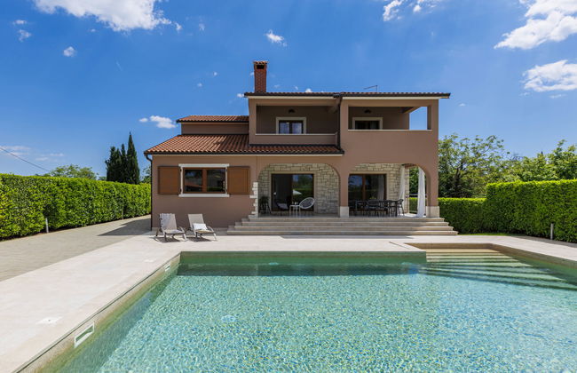 Casa de 4 quartos em Sveti Petar u Šumi com piscina privada e jardim - Foto 42