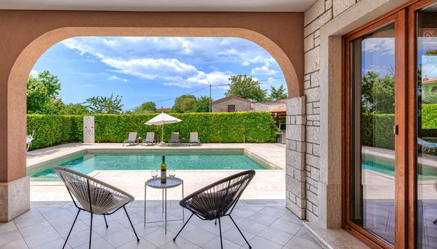 Casa con 4 camere da letto a Sveti Petar u Šumi con piscina privata e giardino - Foto 2