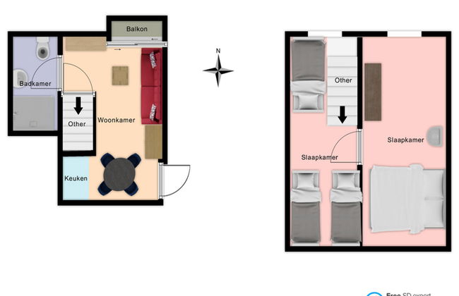 Apartamento de 3 quartos em Wissenkerke com jardim - Foto 30