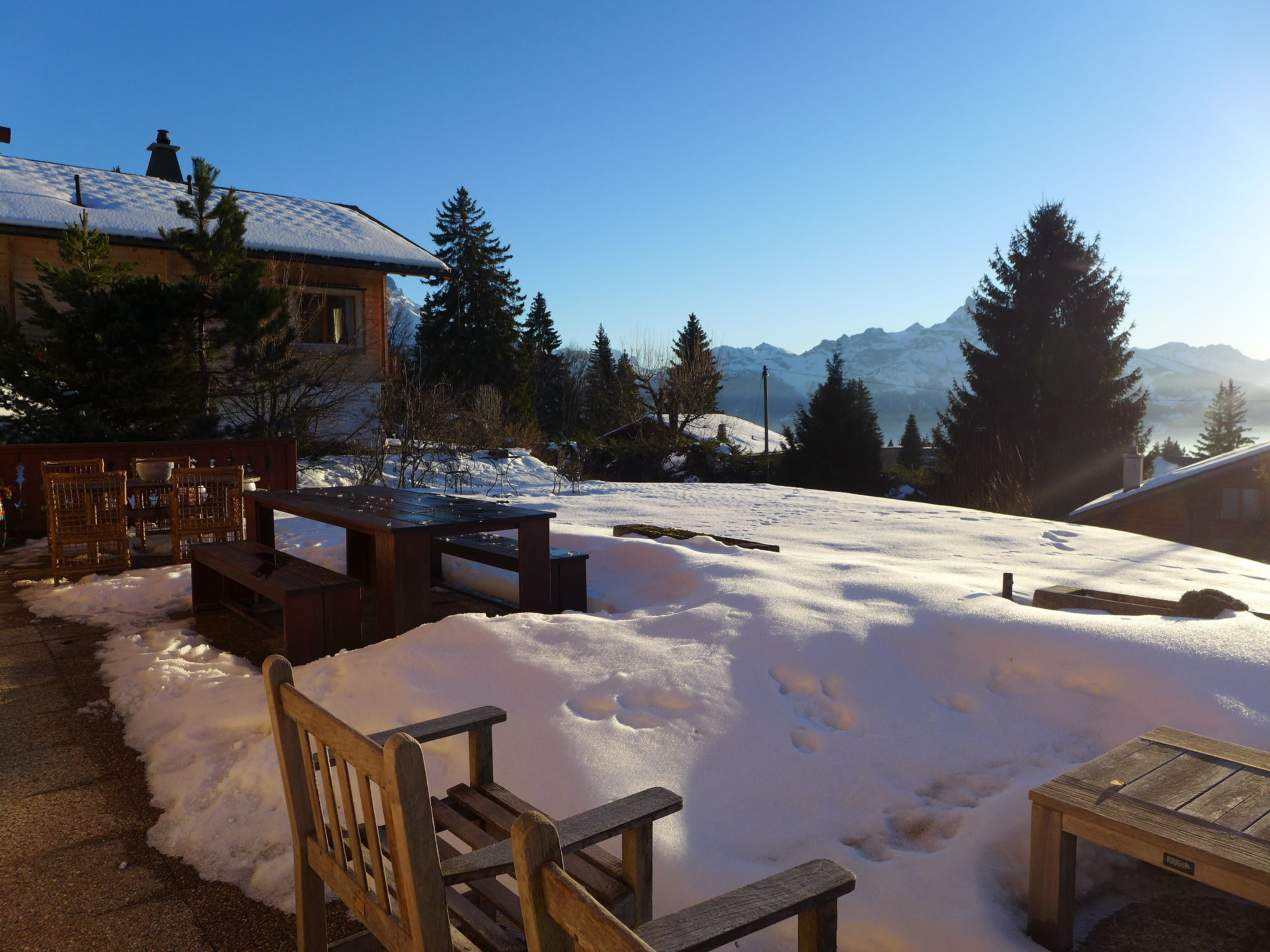 Photo 49 - Maison de 5 chambres à Ollon avec jardin et vues sur la montagne