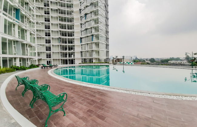 Fully Furnished Studio with Comfort Design Majestic Point Serpong Apartment - Foto 14