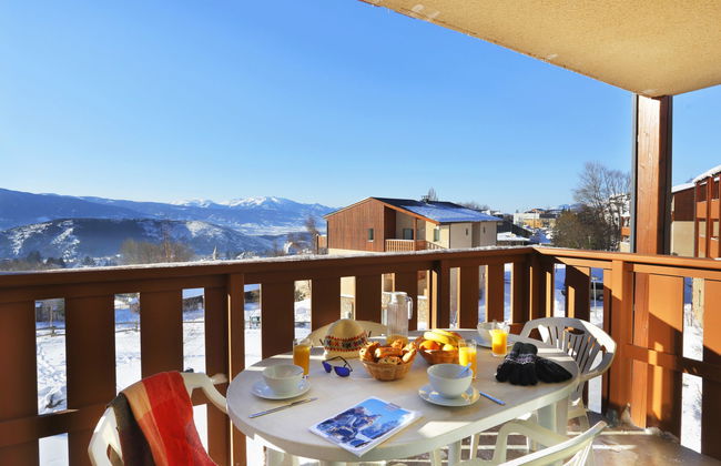 Apartamento de 2 quartos em Font-Romeu-Odeillo-Via com piscina e jardim - Foto 13
