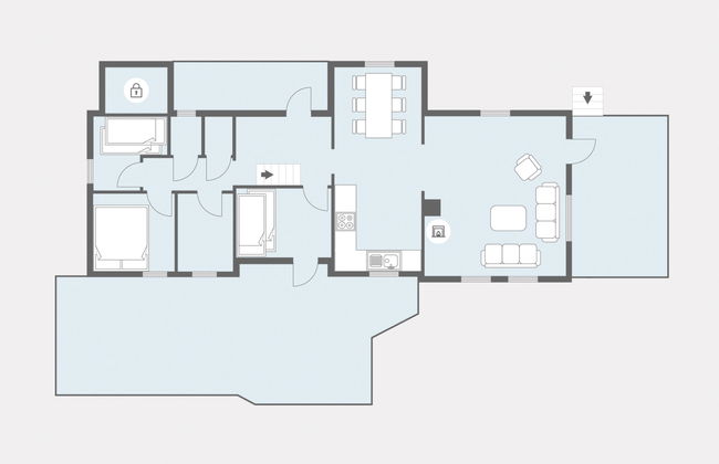 Casa de 3 quartos em Åmli com terraço - Foto 23