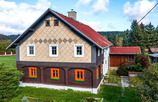 Casa de 4 quartos em Kámen com piscina privada e jardim - Foto 40
