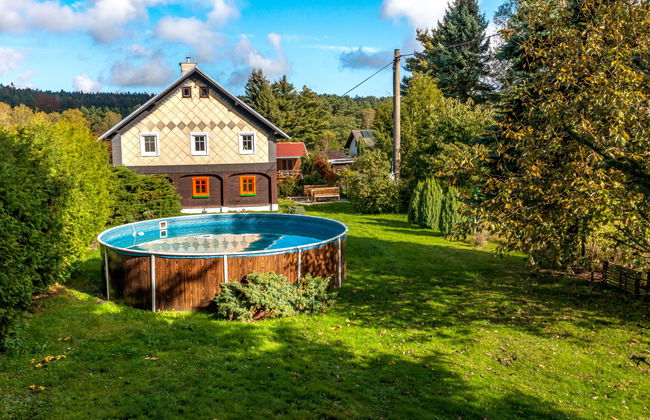 Casa de 4 quartos em Kámen com piscina privada e jardim - Foto 39