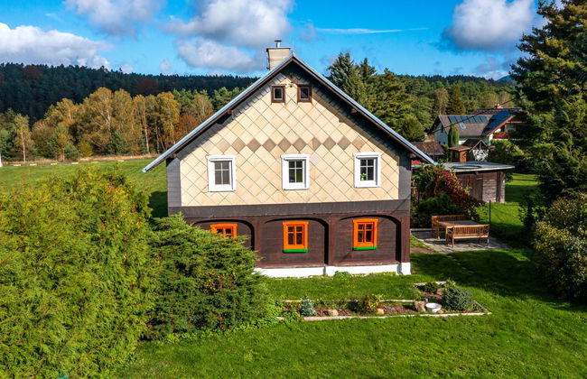 Casa de 4 quartos em Kámen com piscina privada e jardim - Foto 31