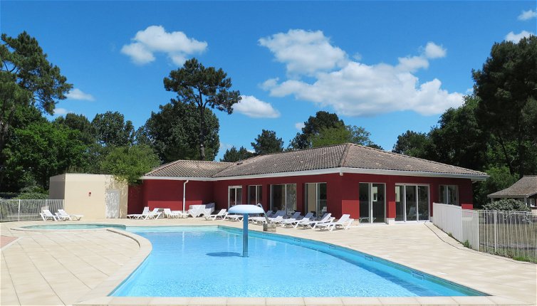 Foto 1 - Casa con 1 camera da letto a Arès con piscina e vista mare