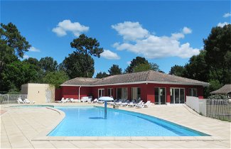 Foto 1 - Haus mit 1 Schlafzimmer in Arès mit schwimmbad und blick aufs meer