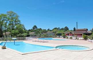 Foto 2 - Casa de 1 habitación en Arès con piscina y jardín