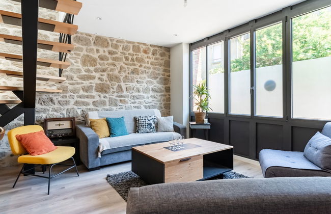 Apartamento de 4 quartos em Cancale com jardim e terraço - Foto 1