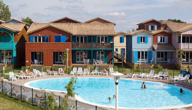 Foto 1 - Apartamento de 2 quartos em Le Teich com piscina e terraço