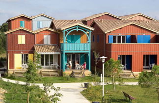 Foto 2 - Apartamento de 2 habitaciones en Le Teich con piscina y vistas al mar