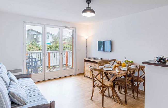 Apartamento de 3 quartos em Le Teich com piscina e terraço - Foto 9