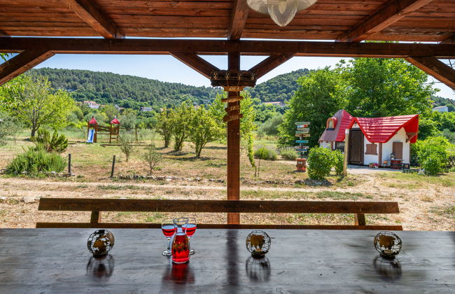 Casa de 1 quarto em Skradin com jardim e terraço - Foto 12