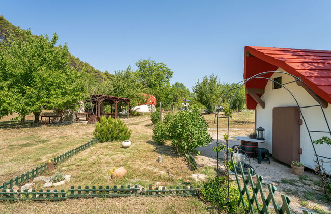Casa de 1 quarto em Skradin com jardim e terraço - Foto 13