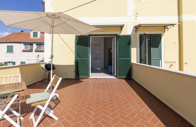 Apartamento de 1 quarto em San Bartolomeo al Mare com jardim e terraço - Foto 4
