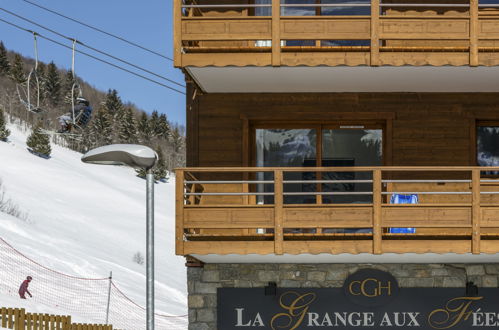 Foto 13 - Apartamento de 3 quartos em Les Avanchers-Valmorel com piscina e vista para a montanha