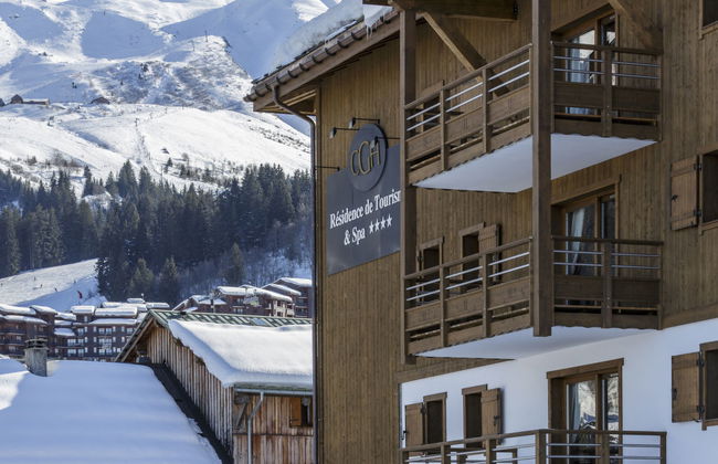 Appartamento con 4 camere da letto a Les Avanchers-Valmorel con piscina e sauna - Foto 11