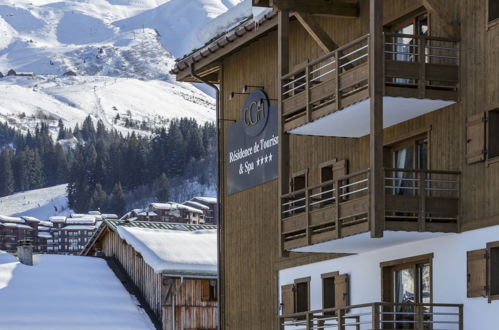 Foto 11 - Apartamento de 3 quartos em Les Avanchers-Valmorel com piscina e vista para a montanha