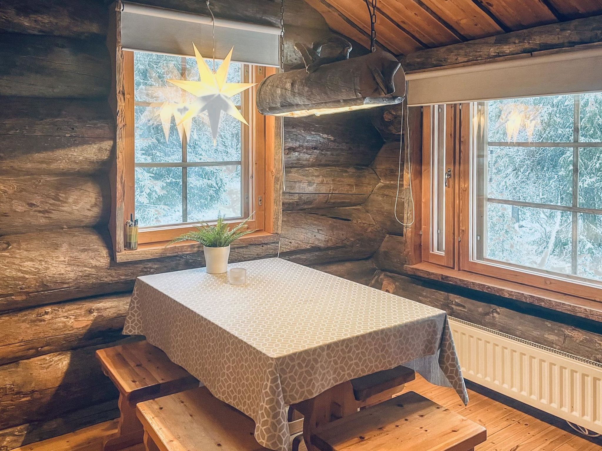 Foto 5 - Haus mit 1 Schlafzimmer in Kuusamo mit sauna und blick auf die berge