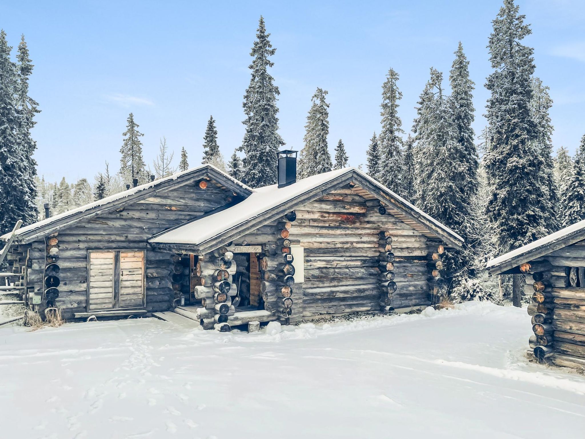 Foto 15 - Casa de 1 quarto em Kuusamo com sauna e vista para a montanha