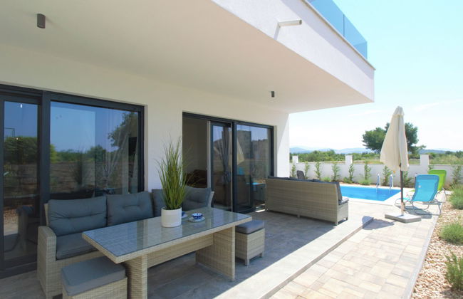Casa de 5 quartos em Sibenik com piscina privada e jardim - Foto 14