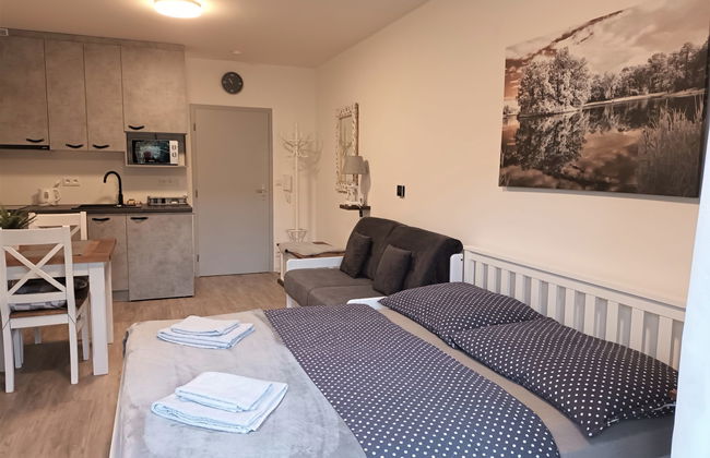 Apartamento de 1 quarto em Rokytnice nad Jizerou com piscina e jardim - Foto 3