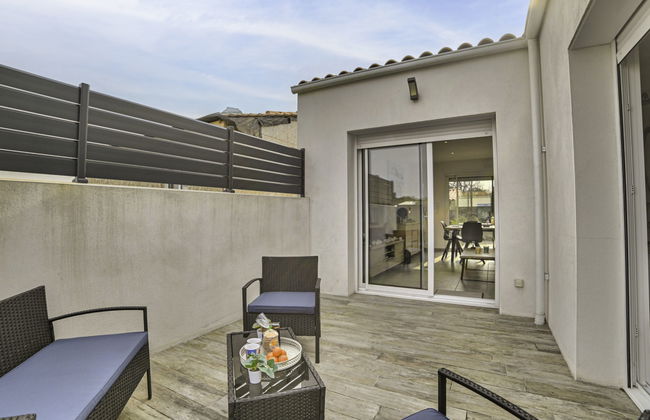 Casa de 4 quartos em Le Grand-Village-Plage com jardim e terraço - Foto 4