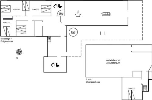 Foto 2 - Casa con 5 camere da letto a Thyholm con terrazza e vasca idromassaggio