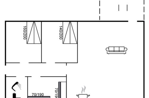 Photo 2 - Maison de 3 chambres à Hals avec terrasse