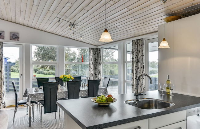 Casa de 4 quartos em Roslev com terraço e sauna - Foto 22