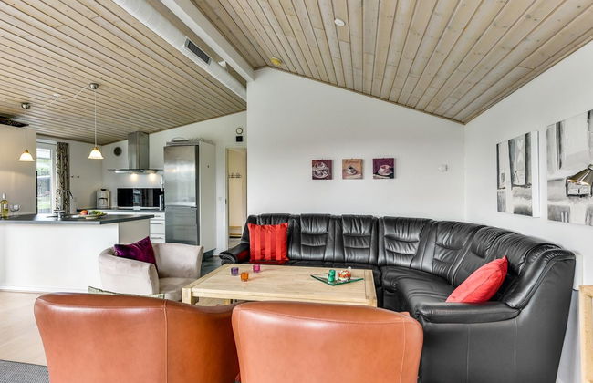 Casa de 4 quartos em Roslev com terraço e sauna - Foto 16
