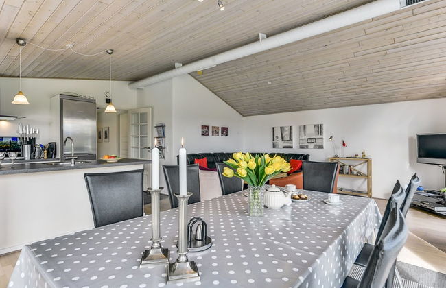 Casa de 4 quartos em Roslev com terraço e sauna - Foto 14