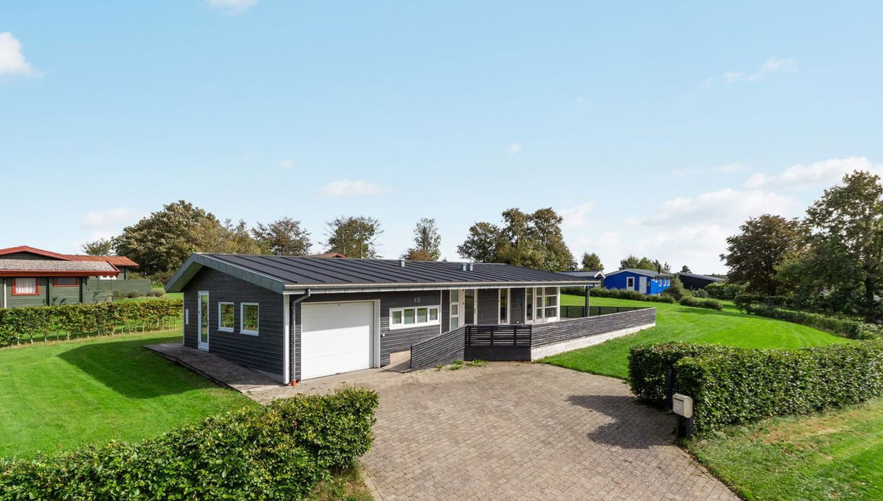 Casa de 4 quartos em Roslev com terraço e sauna - Foto 1