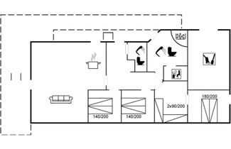 Photo 2 - Maison de 4 chambres à Roslev avec terrasse et sauna