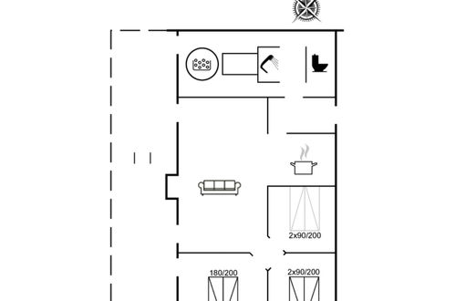 Photo 2 - Maison de 3 chambres à Tarm avec terrasse