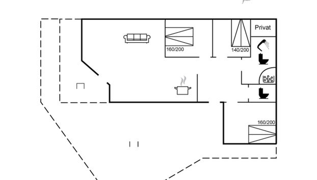Casa con 3 camere da letto a Elsestræer con terrazza - Foto 2