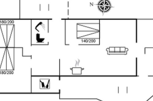 Foto 30 - Casa de 3 habitaciones en Sæby con terraza